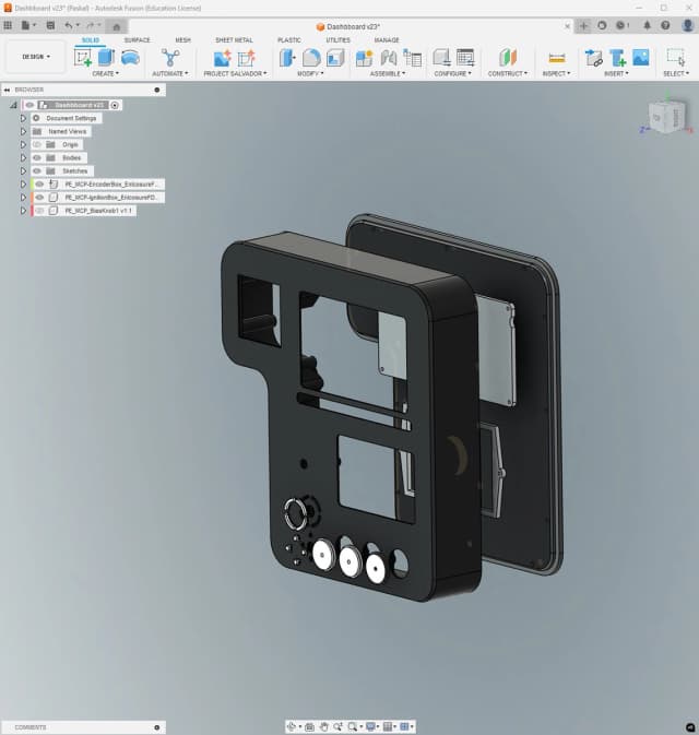 3D modelování a návrhy