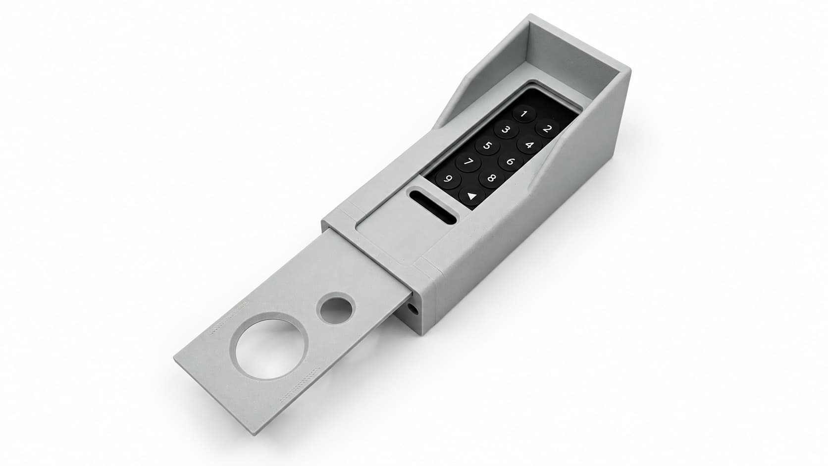 Zakázková ochranná krabička pro Nuki keypad 2, 3D tisk ABS-GF.