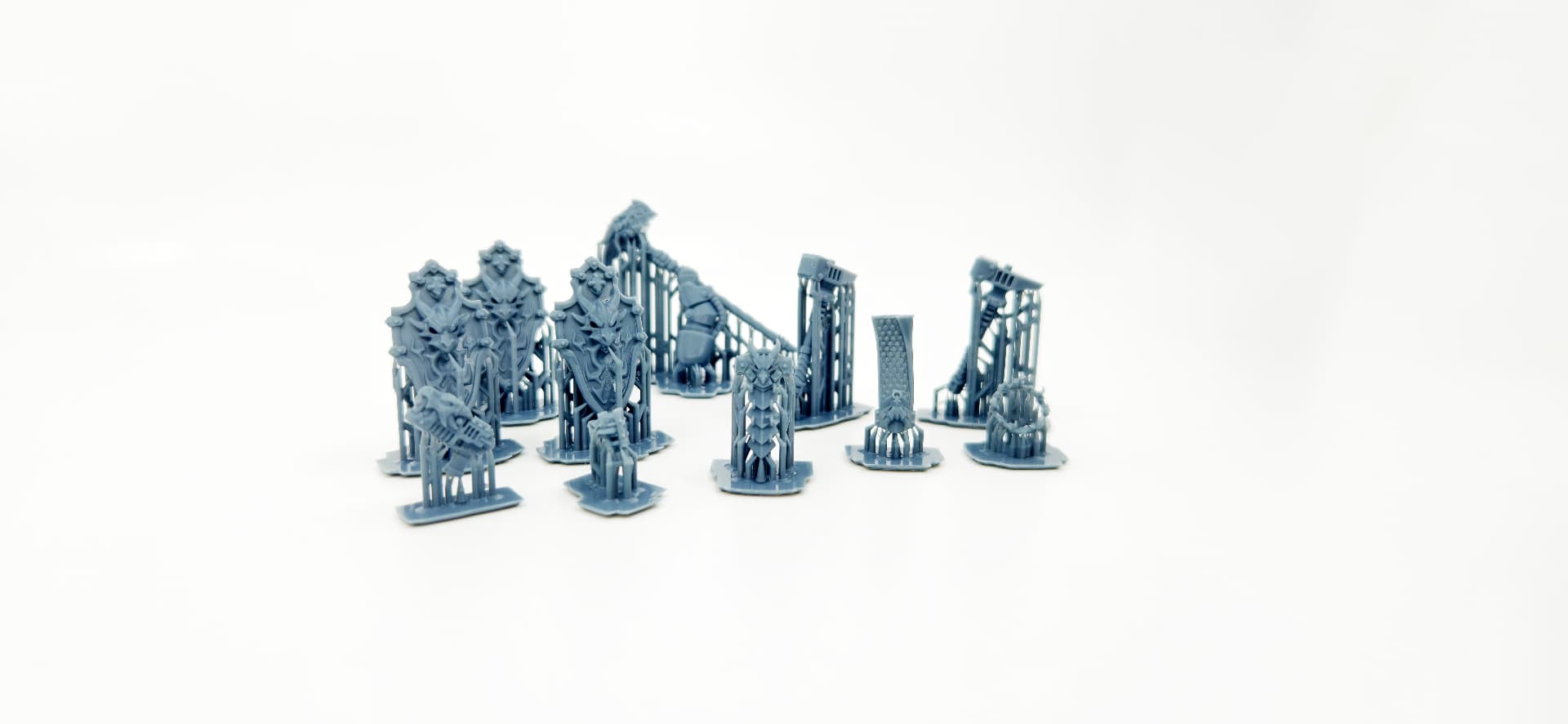 SLA tisk miniatur Anvil Wardens – Detailní figurky